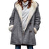 DAMEN FLEECEJACKE MIT INTEGRIERTER KAPUZE – WARM UND KOMFORTABEL